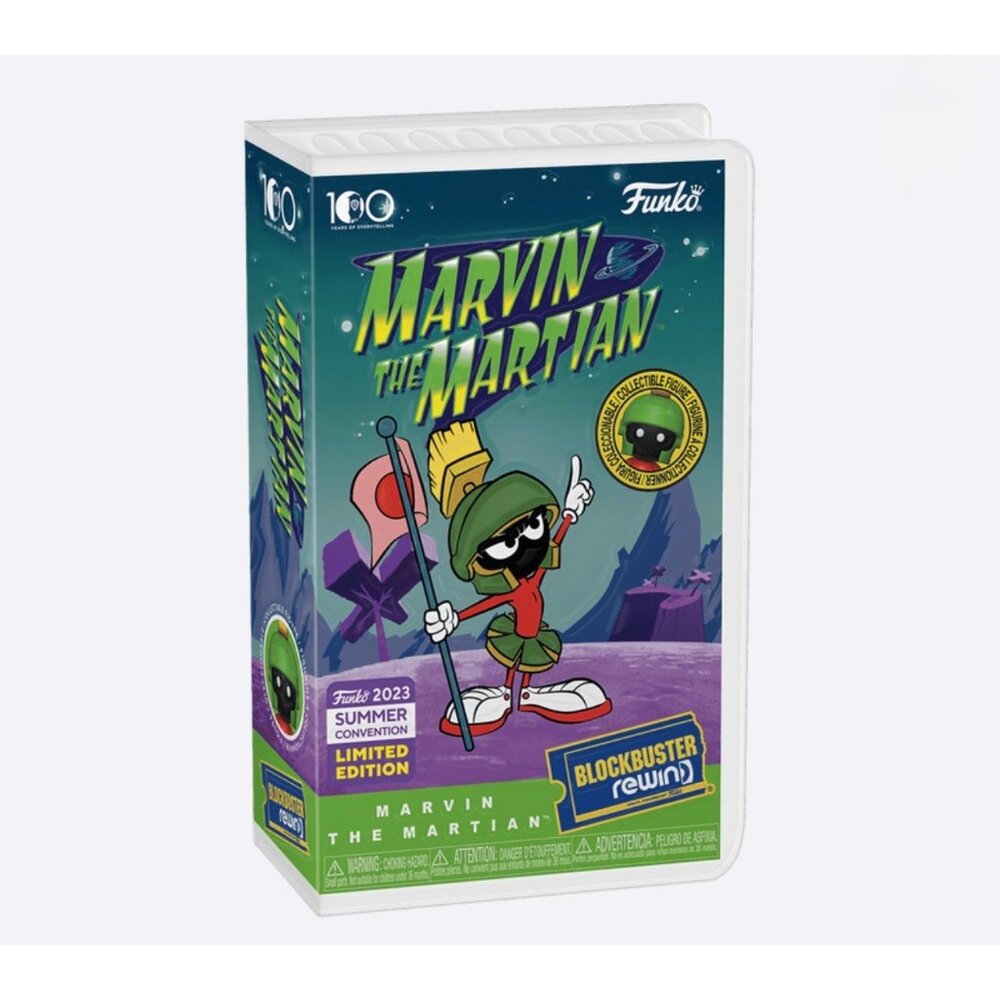 Funko Blockbuster Marvin the Martian Figure Summer 2023 Limited Edition
